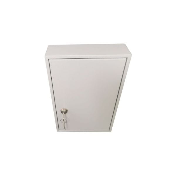 Zamknięta metalowa szafka na klucze SK 30 - 30 haczyków.  Darmowa dostawa!