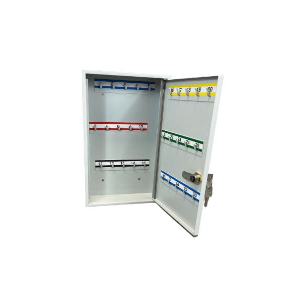 Otwarta metalowa szafka na klucze SK 30 - 30 haczyków. Darmowa dostawa!