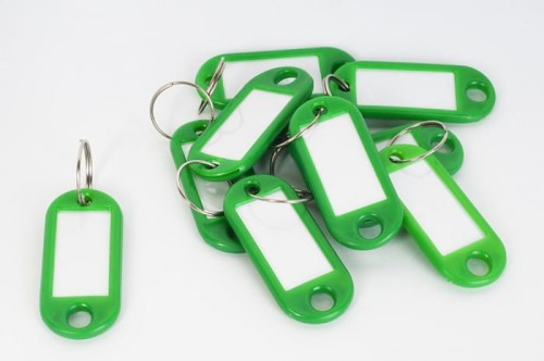 Zielona zawieszka na klucze