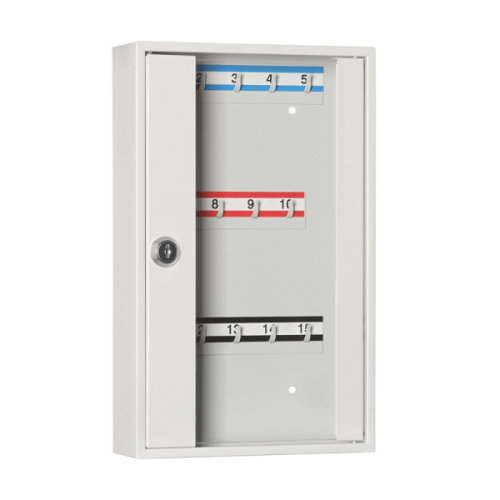 Metalowa szafka na klucze SK 15/S – przeszklona szafka na 15 kluczy