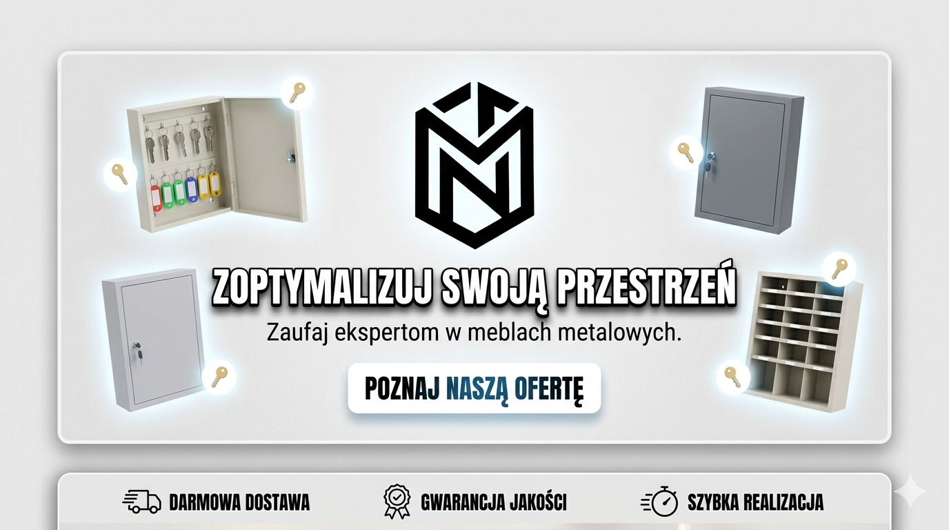 Szafk na klucze- metalowe szafki z najwyższej jakości