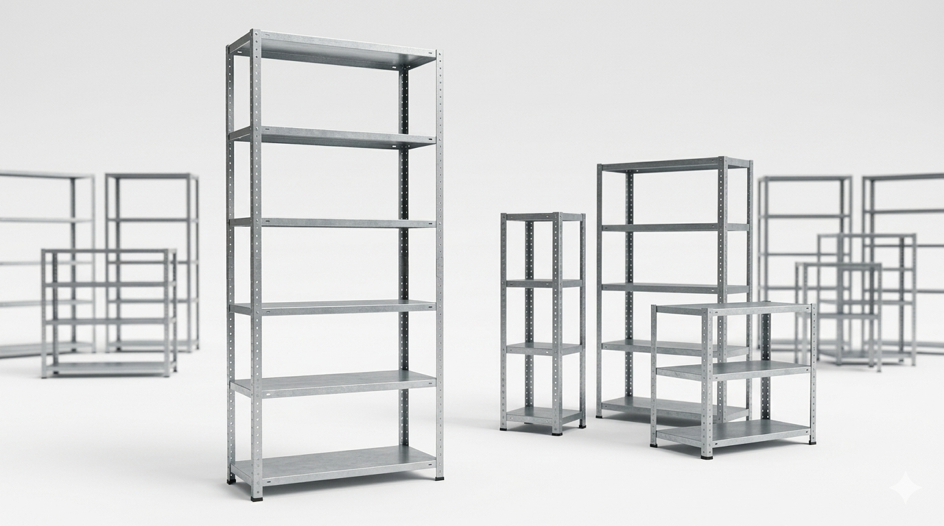 Regał metalowy na wymiar Śrem