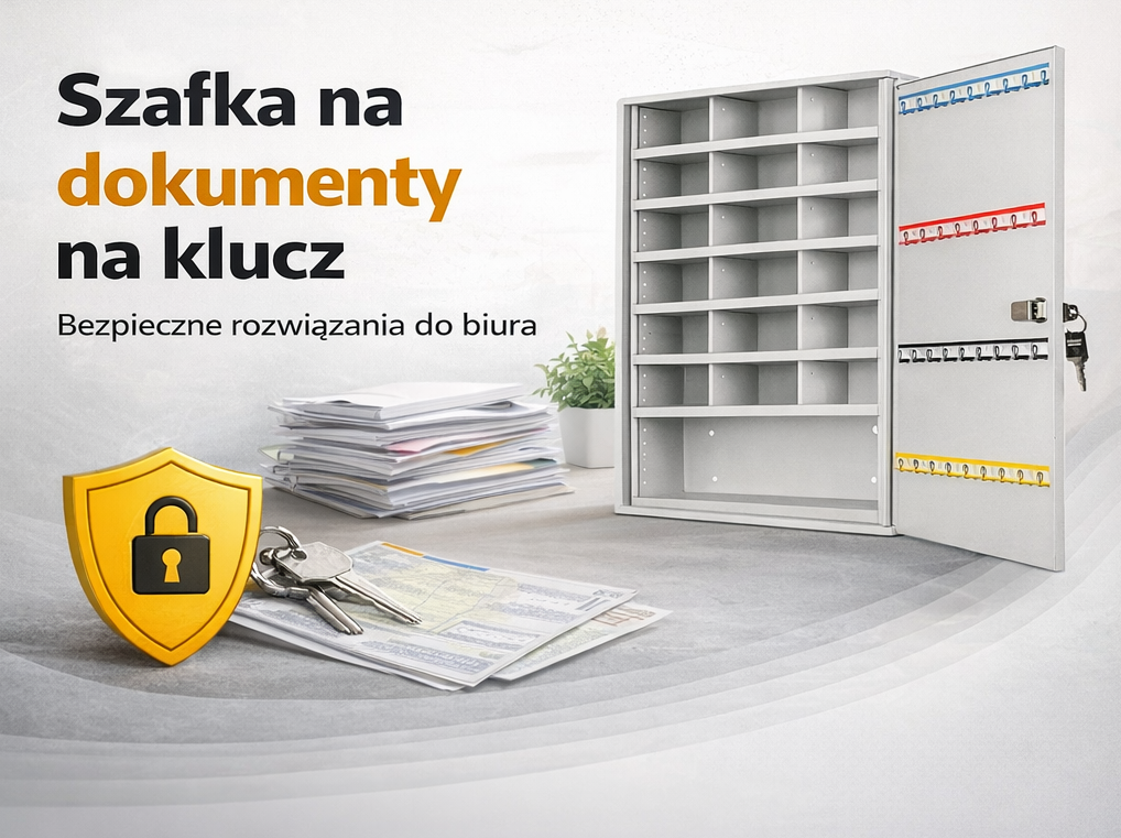 Szafka na dokumenty na klucz – jak wybrać bezpieczne rozwiązanie do biura?